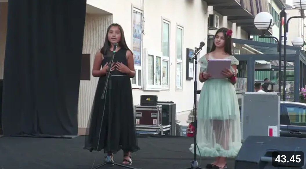 Rožajski talenti se predstavili na gradskom trgu