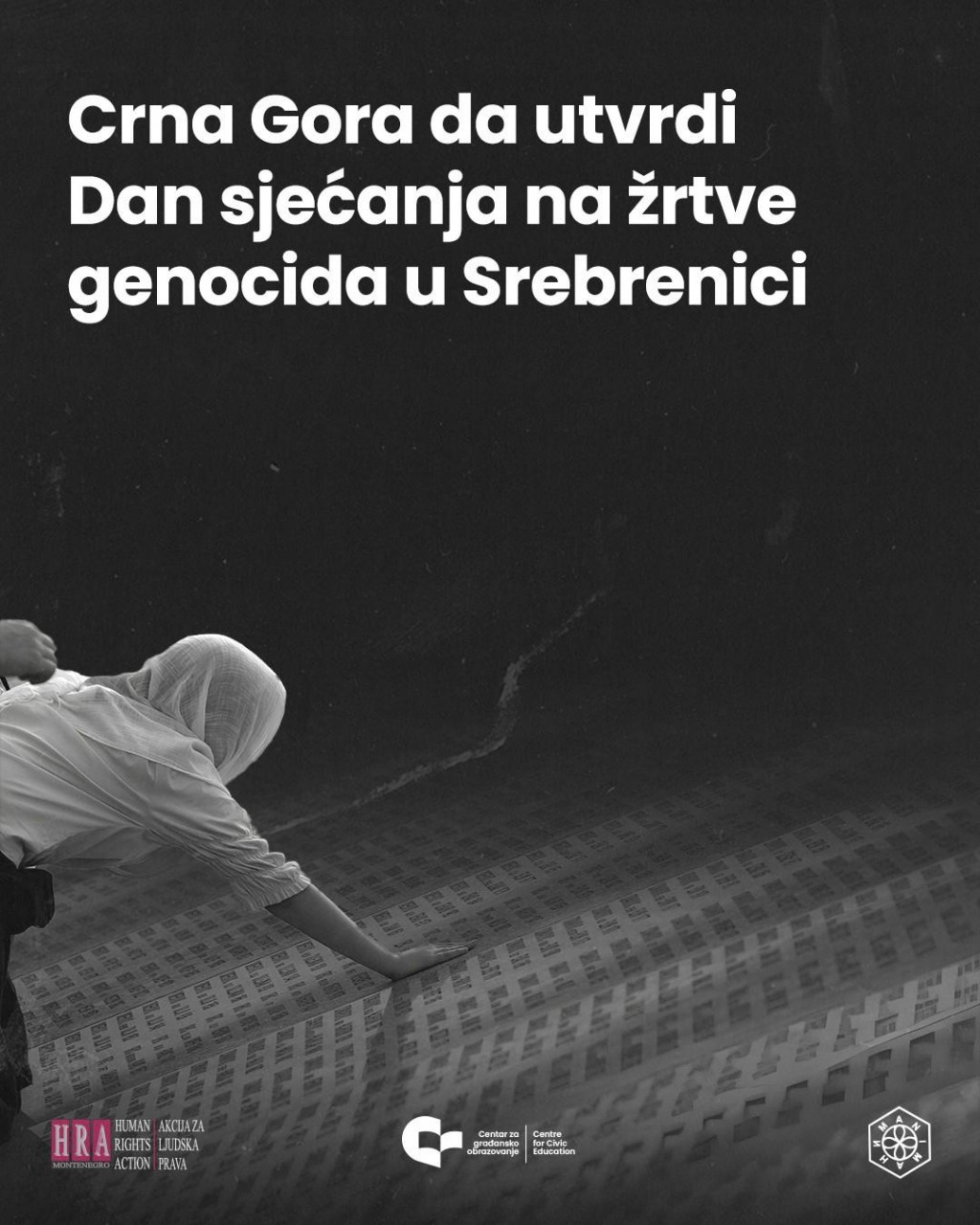 Crna Gora da utvrdi Dan sjećanja na žrtve genocida u Srebrenici