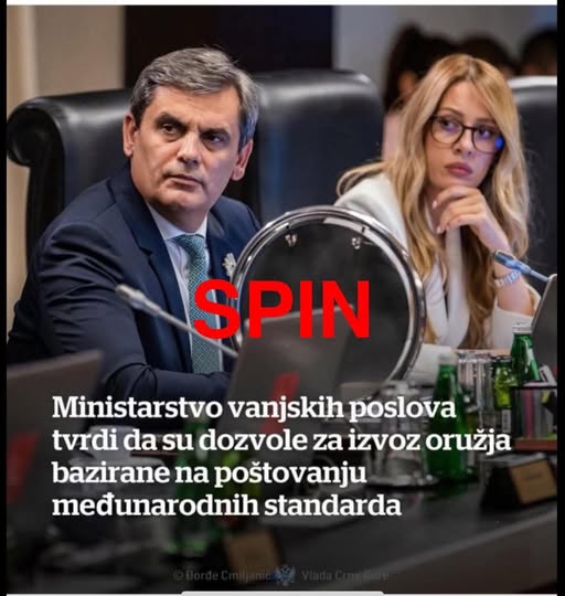 “LAŽ DA JE ERVIN IBRAHIMOVIĆ (I MVP U NJEGOVOM MANDATU) DAO SAGLASNOST ZA PRODAJU ORUŽJA IZRAELU”