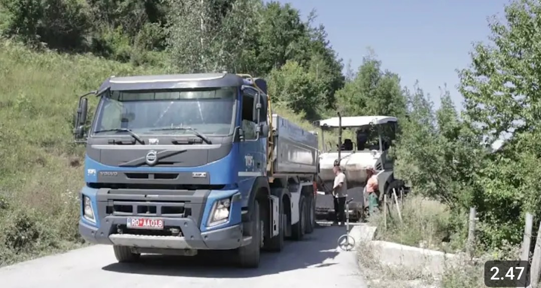 Asfaltirana dionica puta u MZ Besnik