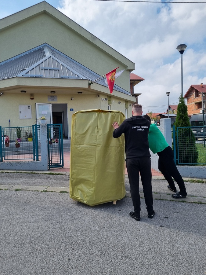 Firma “Tofi” obezbijedila palet za Dnevni centar u Rožajama