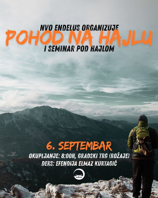 NVO Endelus organizuje POHOD NA HAJLU