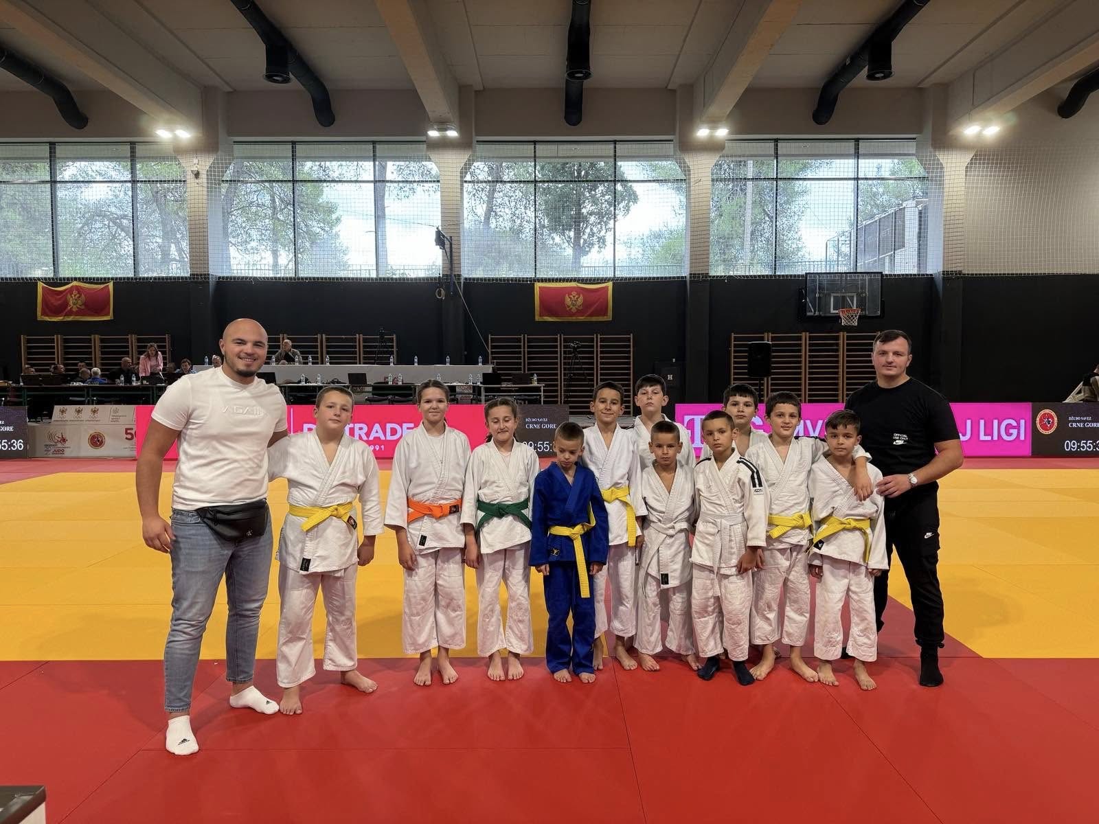 Džudo klub “Ibar”: Četiri medalje za najmlađe takmičare na Prvenstvu Crne Gore za poletarce!