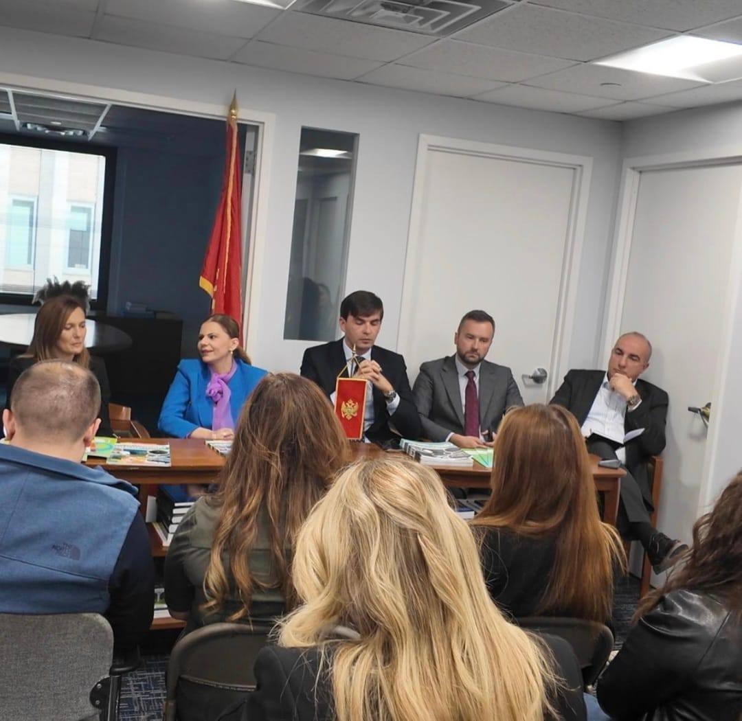 Ministar Azemović u Njujorku predstavio online kurs jezika