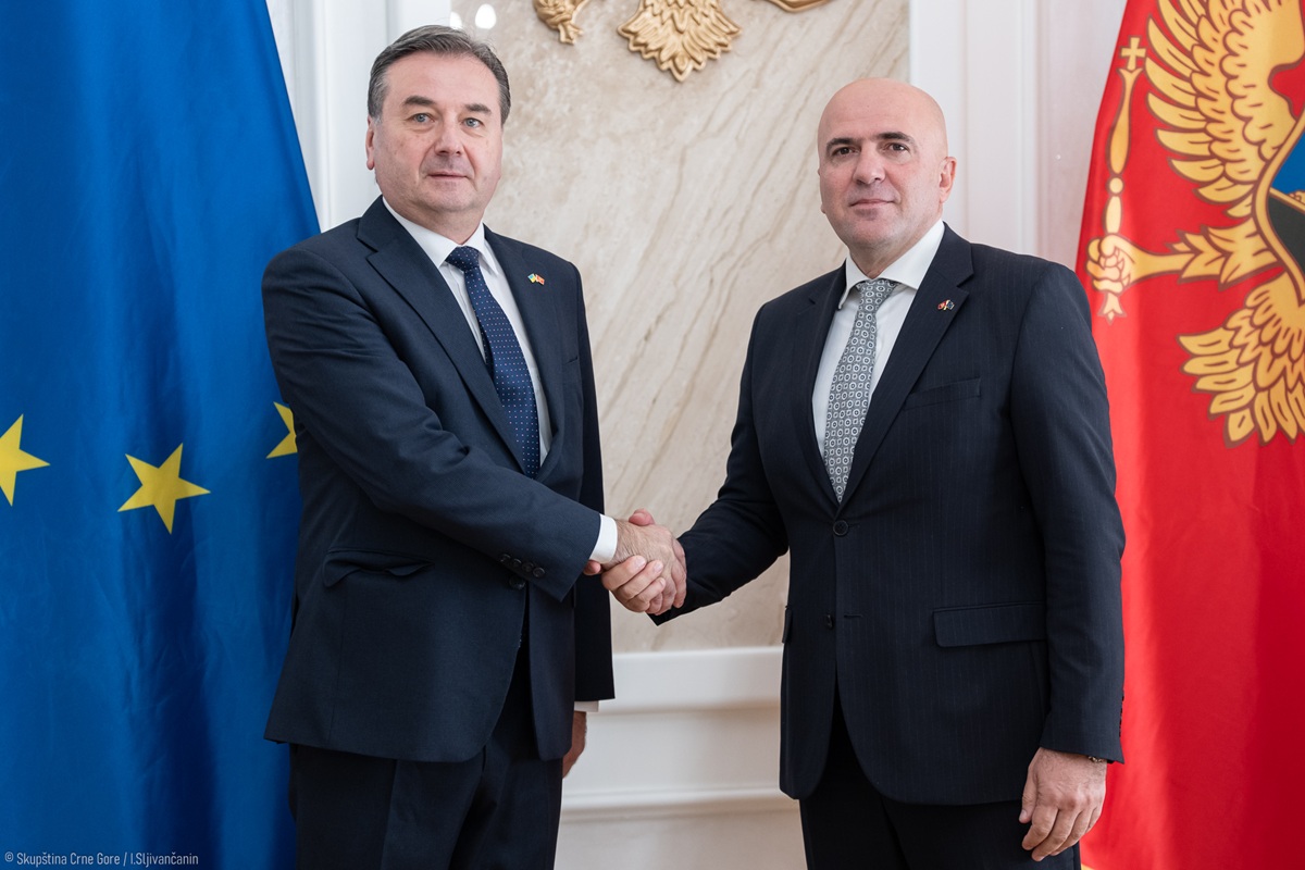 Nurković i Herasymenko: Crna Gora i Ukrajina nastavljaju jačanje prijateljskih i partnerskih odnosa
