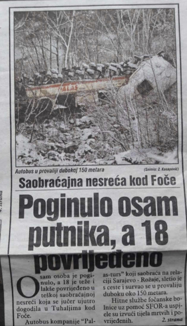 Posljednja vožnja autobusa “Palas-turs”: Sjećanje na tragediju zbog koje je Rožaje utihnulo