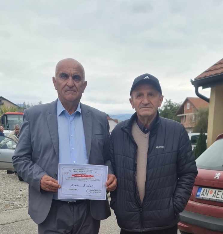 Veteran Refik Kalač dobitnik zahvalnice za doprinos razvoju sporta i zdravih stilova života 3 IMG 3688 Radio televizija Rožaje