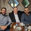 S desna na lijevo Semih Nikocevic Bozidar Prorocic i Boban Redzepagic Radio televizija Rožaje