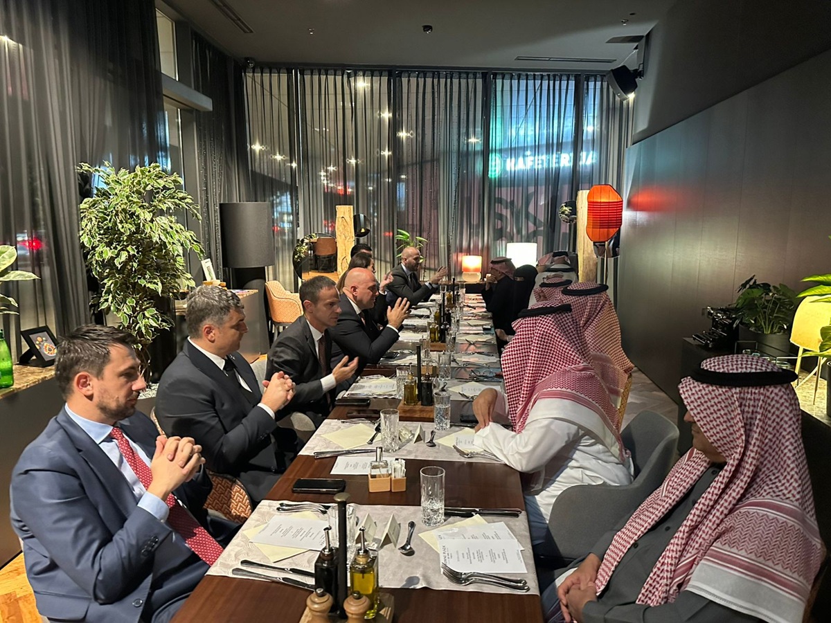 Nurković domaćin radne večere sa delegacijom Kraljevine Saudijske Arabije