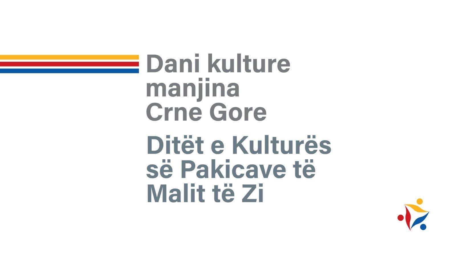 CEKUM najavljuje početak manifestacije Dani kulture manjina Crne Gore