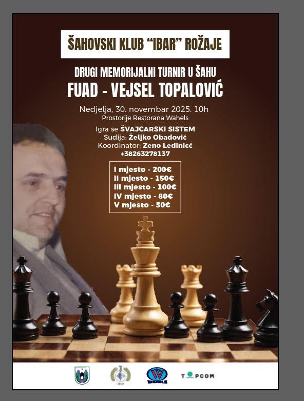 ŠK “IBAR” Rožaje  Drugi memorijalni turnir “Fuad – Vejsel Topalović”
