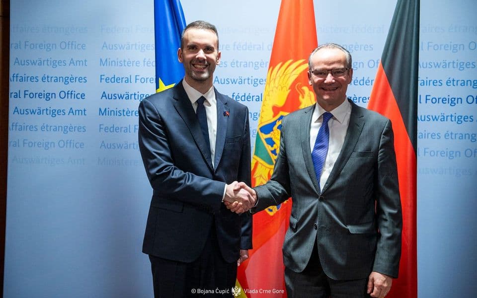 Spajić sa njemačkim ministrom za Evropu: Povjerenje gradimo rezultatima, a ne lijepim riječima