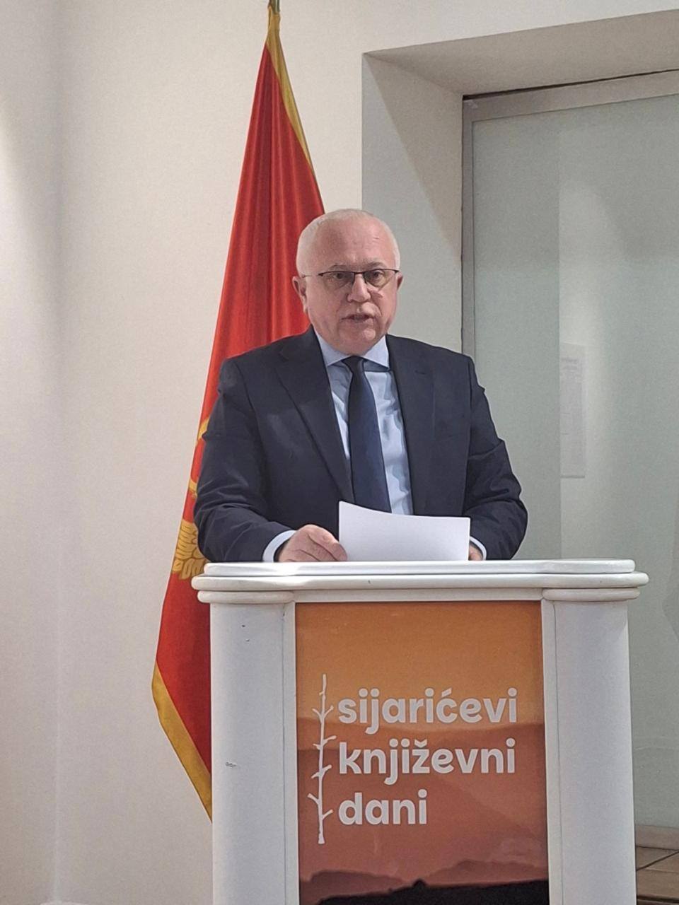 Mustafić učestvovao na okruglom stolu posvećenom književnom opusu Ćamila Sijarića