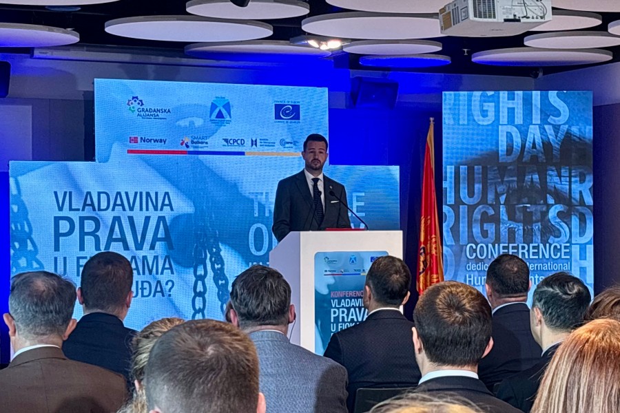 Milatović: Vladavina prava ogleda se u stvarnoj nezavisnosti sudova i tužilaštva