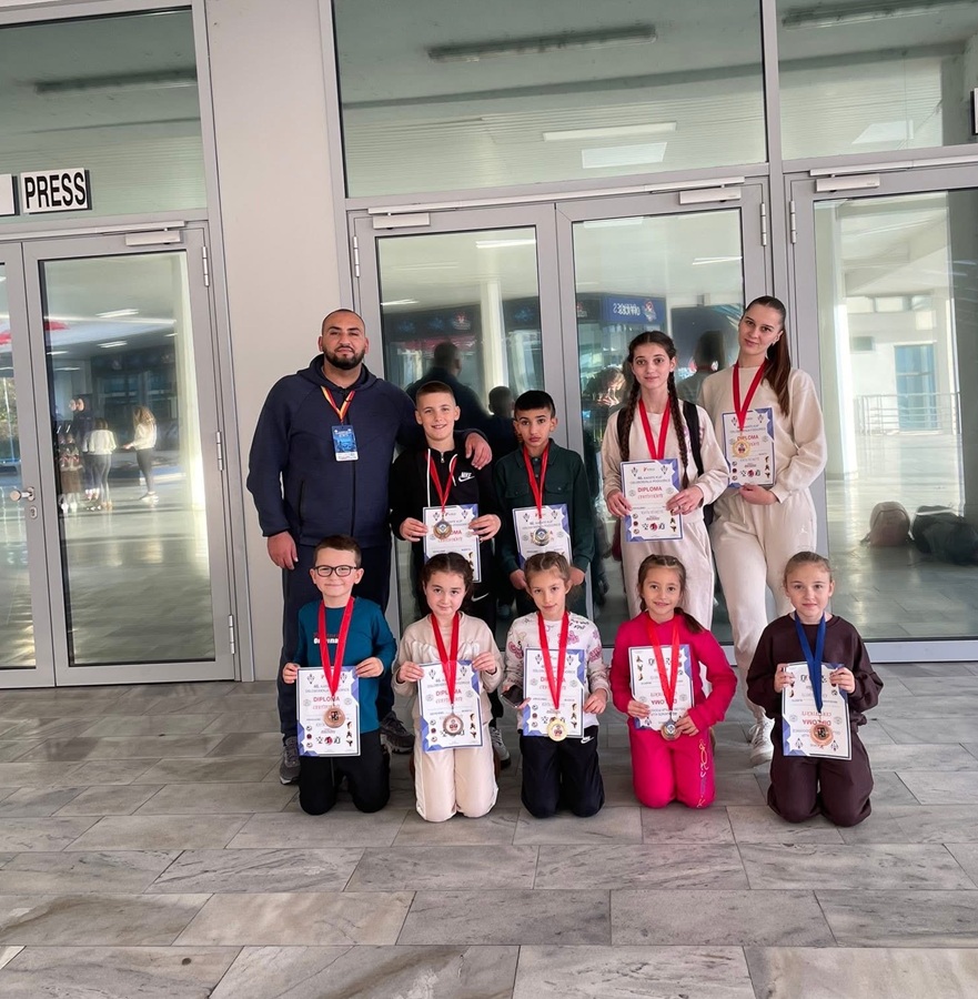 Karate klub „Rožaje“ osvojio 11 medalja na Kupu oslobođenja Podgorice