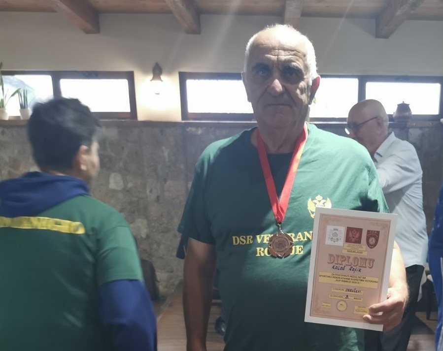 Refik Kalač osvojio treće mjesto na sportskim susretima veterana „Kup Ribnice 2025“