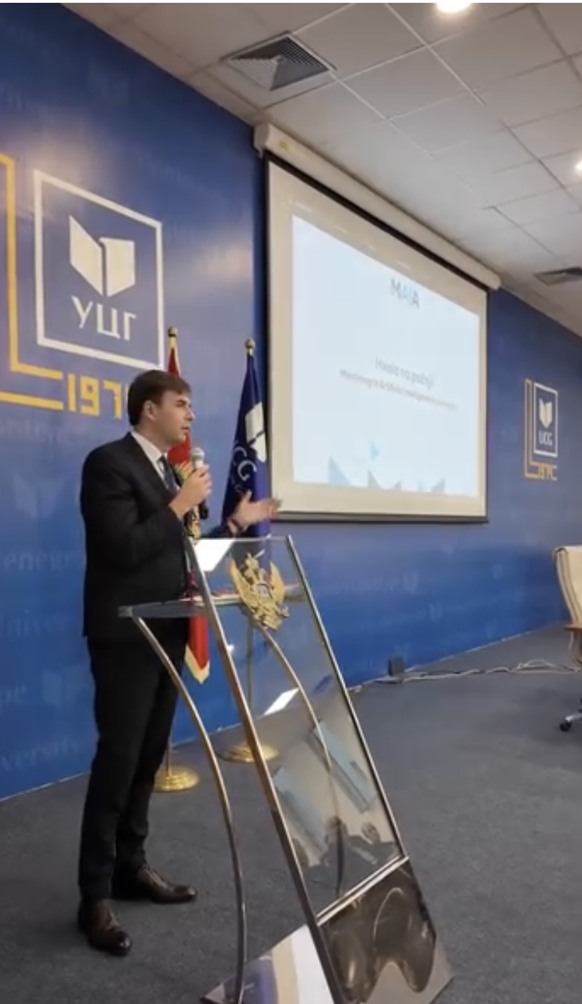 Ministar Azemović uručio MAIA nagradu: „Vještačka inteligencija nije apstraktan pojam već alat za rješavanje realnih izazova“