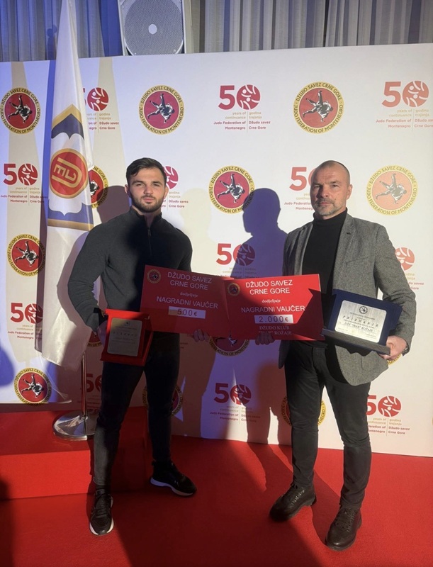 Jahja Nurković najbolji džudista Crne Gore 