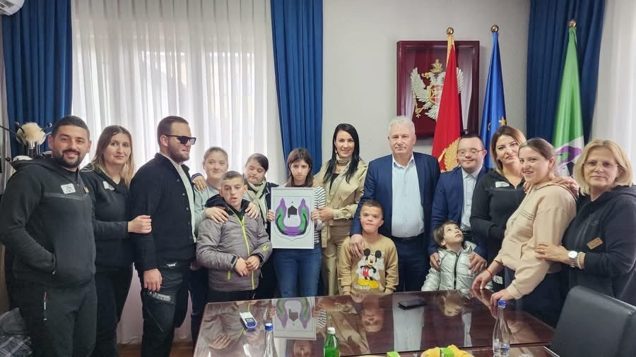 Predsjednik Opštine Rožaje priredio prijem za korisnike Dnevnog centra za djecu i omladinu sa smetnjama i teškoćama u razvoju