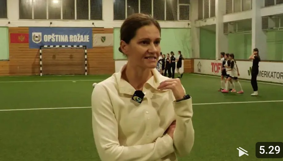 Podrška ženskom fudbalu: Jadranka Pavićević posjetila ŽFK “Ibar”