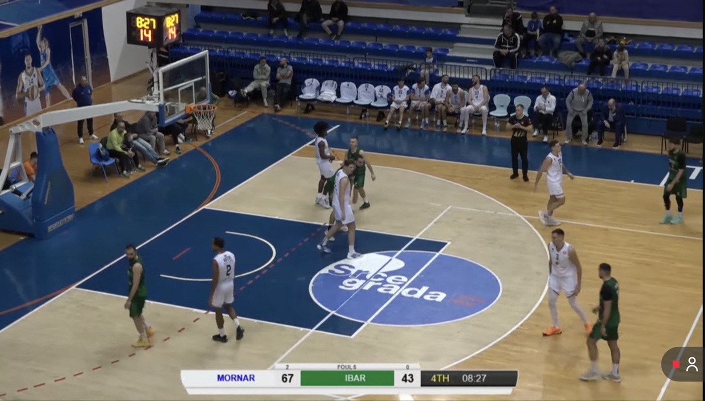 Mornar ubjedljiv protiv Ibra nakon silovitog trećeg kvartala