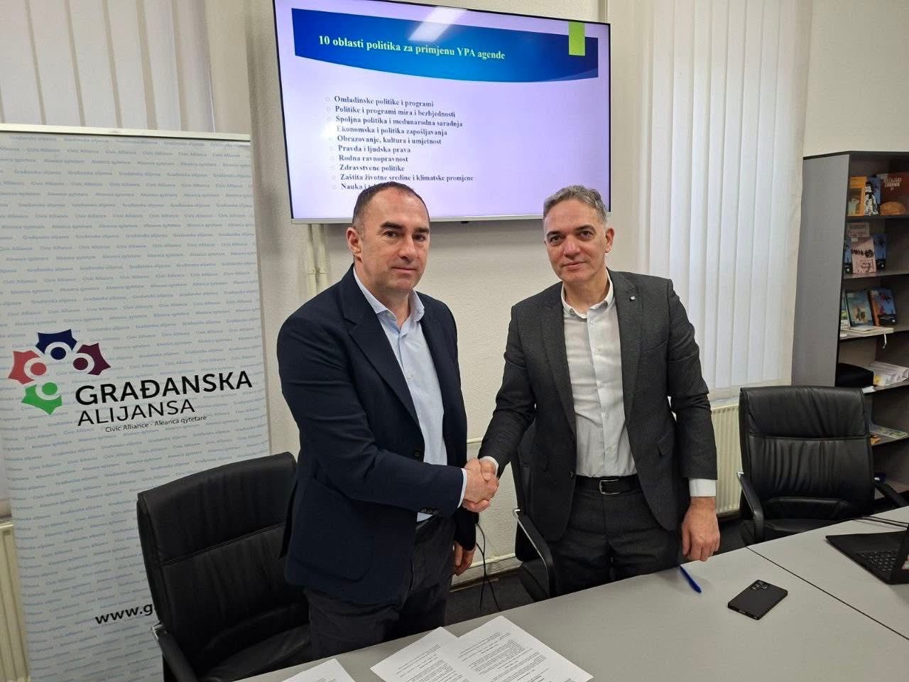 U Rožajama je danas potpisan Akt o osnivanju nacionalne YPS (Youth, Peace and Security) koalicije