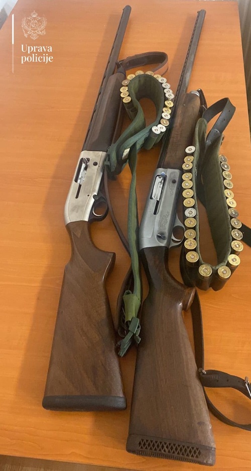 Rožaje: Procesuirane dvije osobe kod kojih su pronađene puške