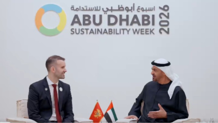 Spajić sa šeikom Muhamedom bin Zajedom: Razmatrani konkretni projekti Crne Gore i UAE