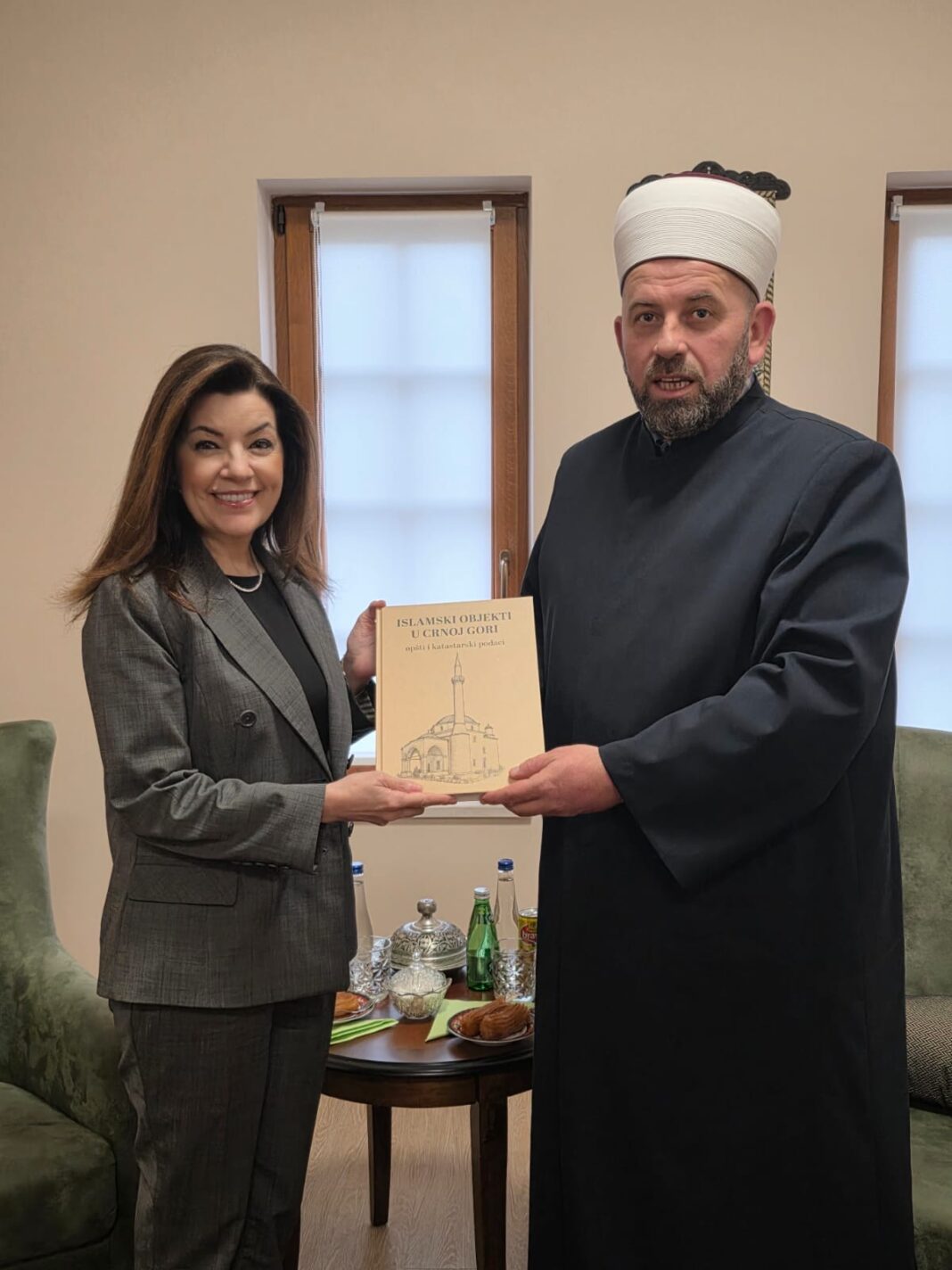 Reis Fejzić ugostio ambasadorku Republike Turske u Crnoj Gori Aydu Ünlü