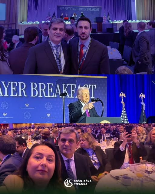 IBRAHIMOVIĆ i SMAILOVIĆ na Nacionalnom molitvenom doručku u Vašingtonu