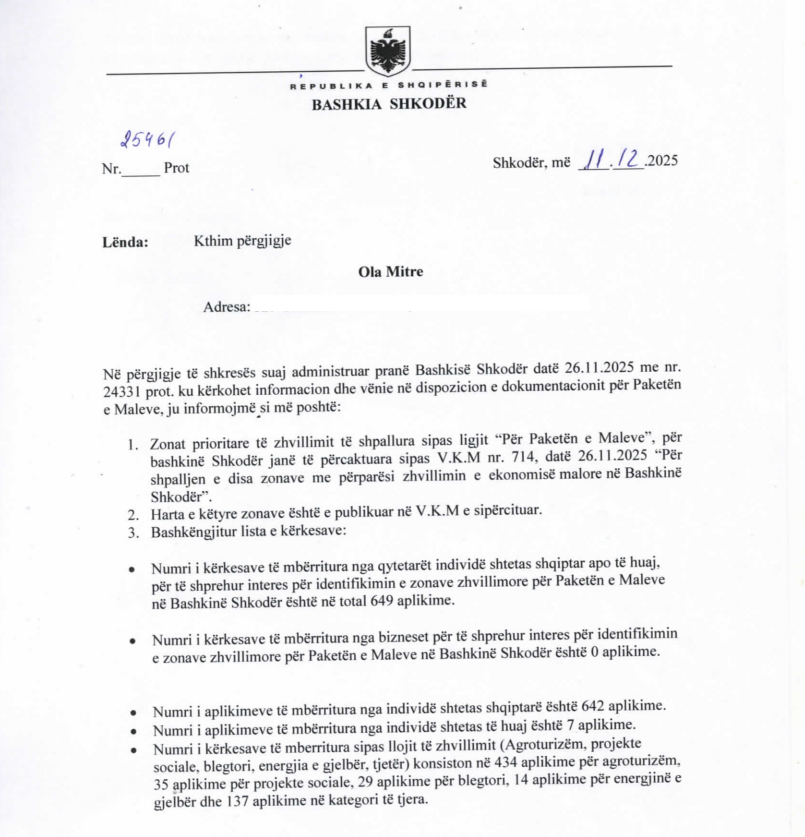 „Planinski paket“ - dogovor od jednog eura koji prijeti nacionalnim parkovima Balkana 6 FOTO 6 Podaci Direktorata Radio televizija Rožaje