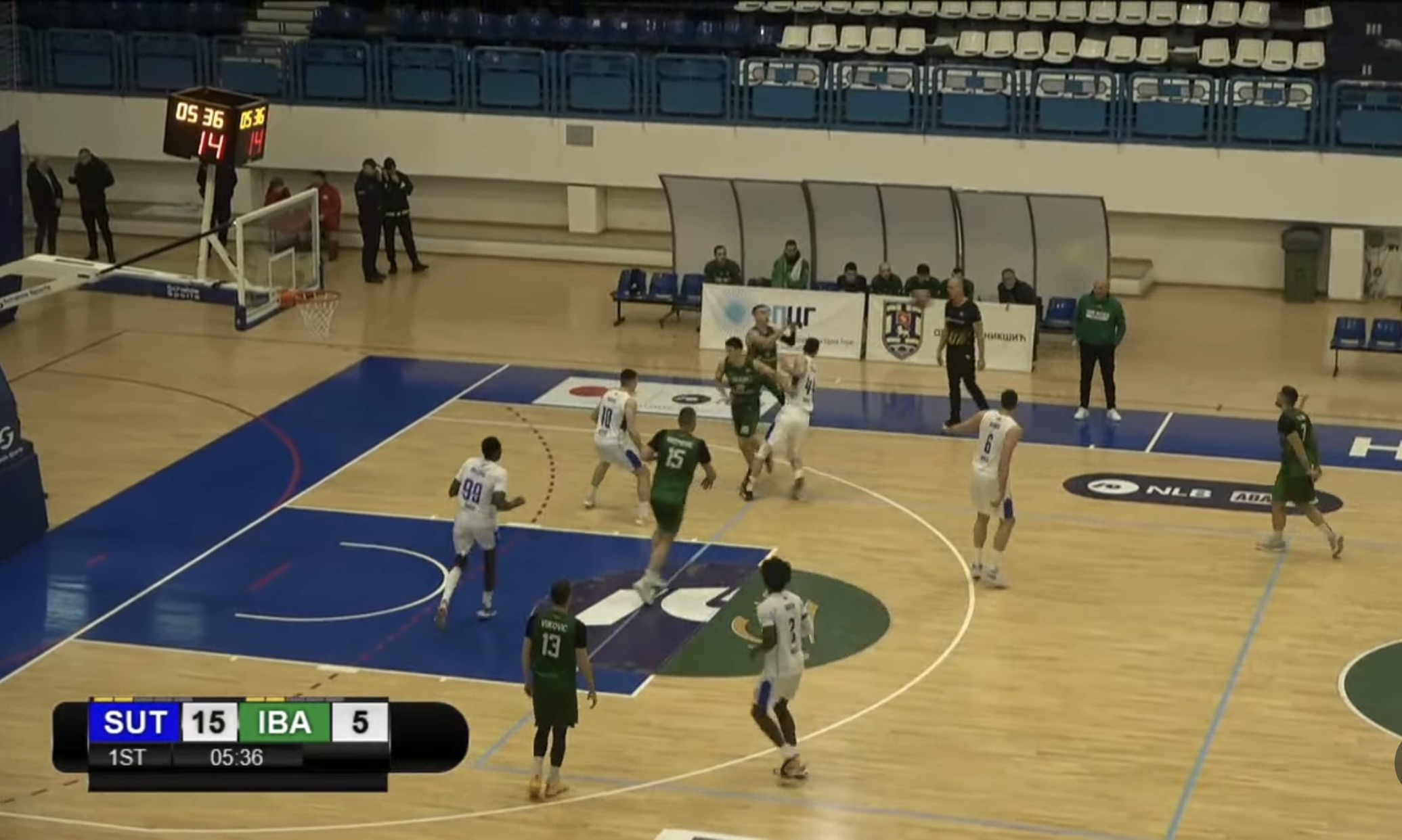 Košarka: Sutjeska opravdala ulogu favorita protiv Ibra – 108:74