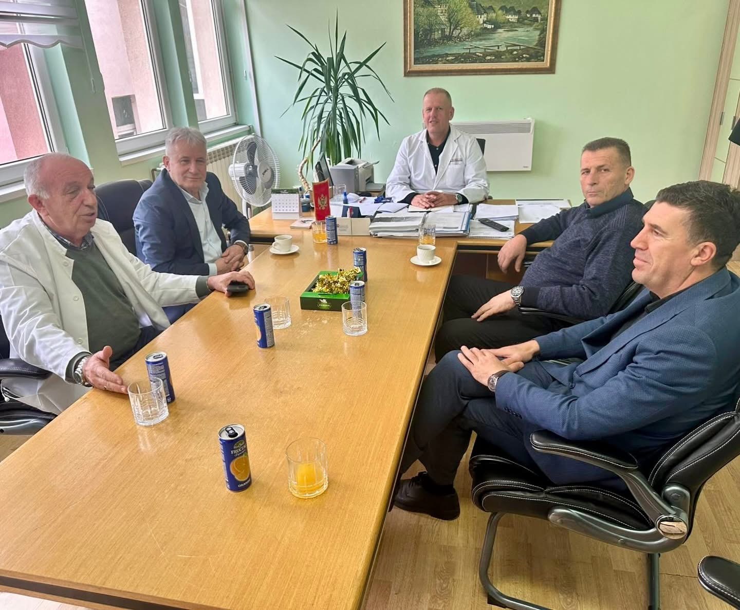 Predsjednik Husović posjetio Dom zdravlja Rožaje