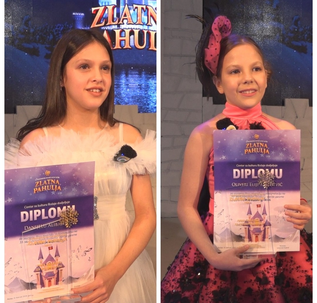 Rožaje: 33. „Zlatna pahulja“ okupila 18 mladih talenata