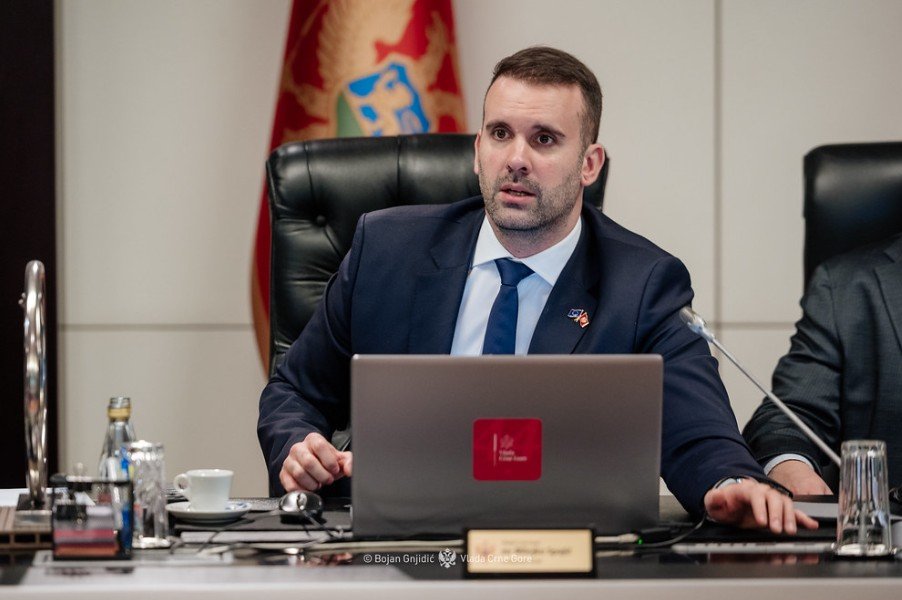 Spajić danas sa Šćepanovićem, Šaranovićem, Božovićem i Pavličić