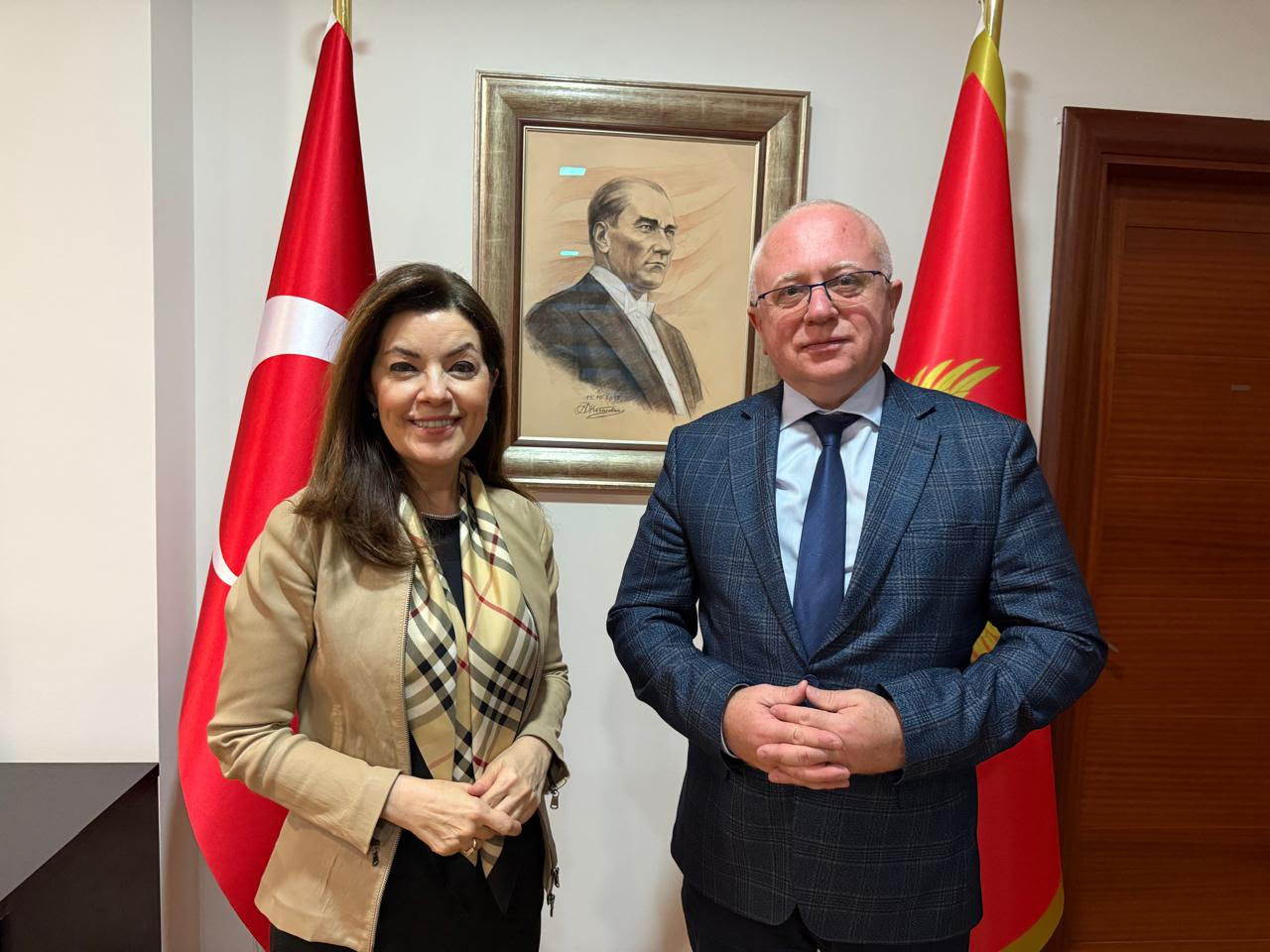 Mustafić razgovarao sa novoimenovanom ambasadorkom Turske Ajdu Unlu