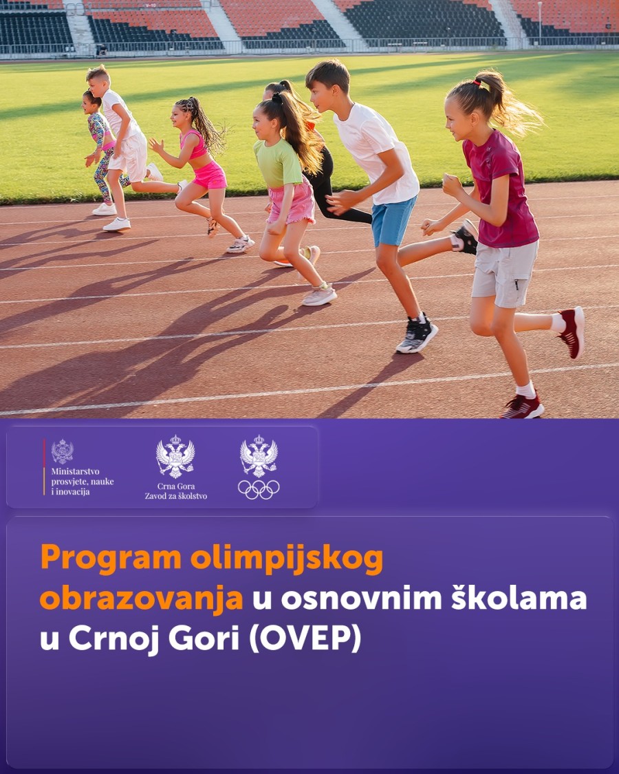 U osnovnim školama Crne Gore od naredne godine implementacija Programa olimpijskog obrazovanja OVEP