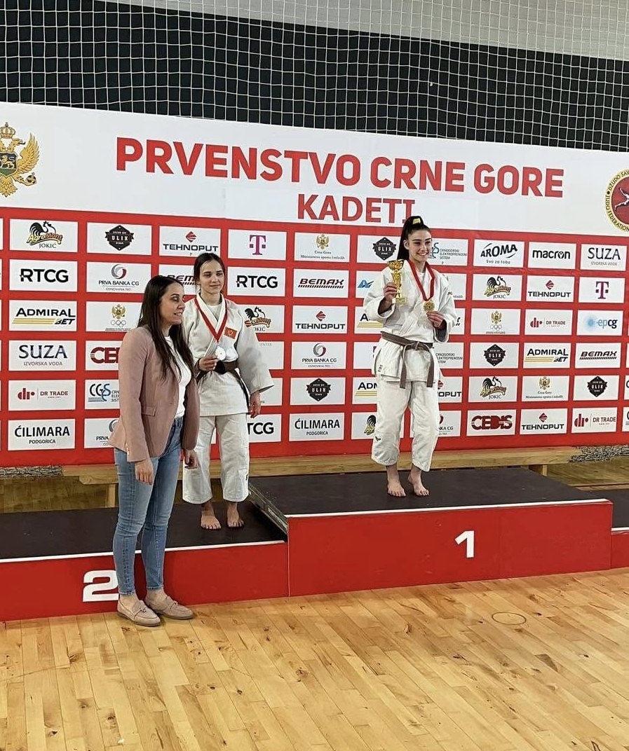 Ajla Šahić vicešampionka Crne Gore u konkurenciji kadeta