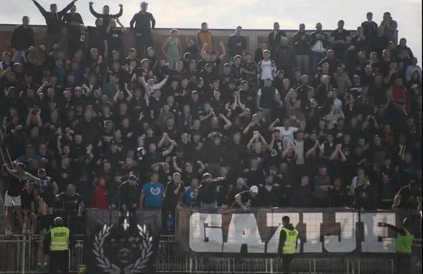 Reagovanje navijačke grupe Gazije povodom skandaloznog skandiranja ratnom zločincu Ratku Mladiću u Zeti