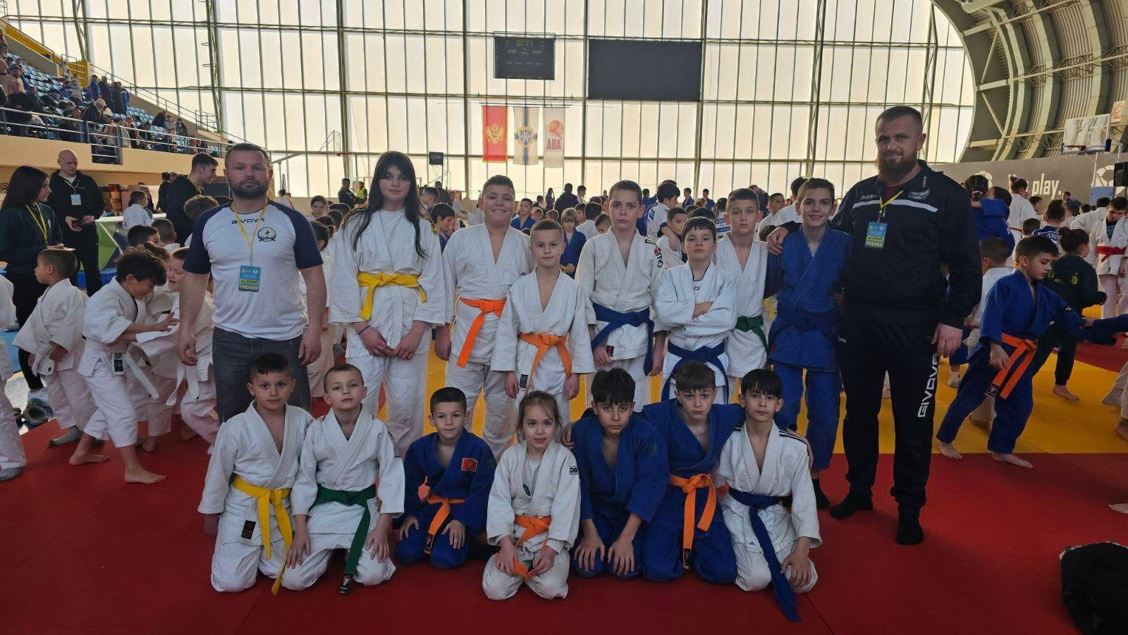 Džudo klub Rožaje uspješni na turniru „Kup Mimoze“ u Herceg Novom