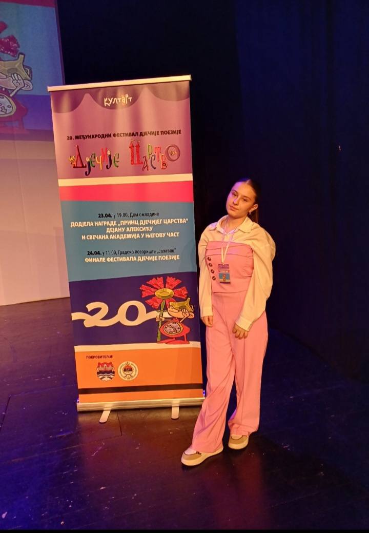 Selma Ramović osvojila treće mjesto na Međunarodnom takmičenju održanom u Banjaluci