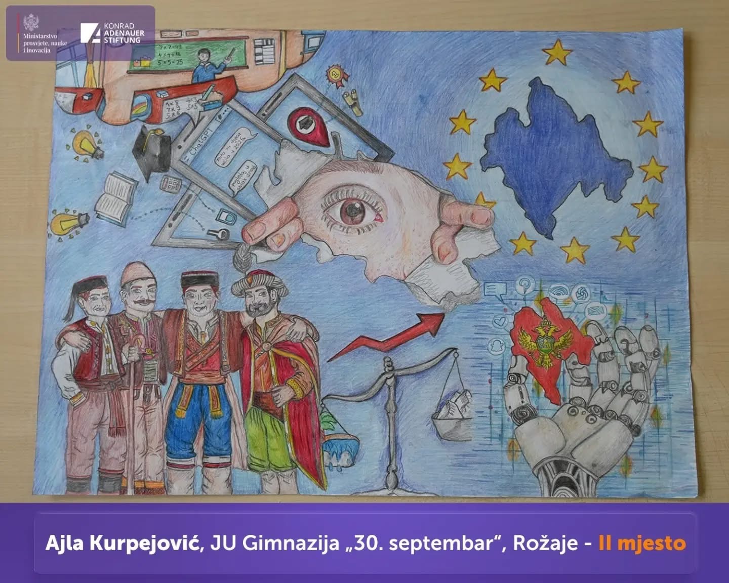 KAD TALENAT ZABLISTA- AJLA MEĐU NAJBOLJIMA U CRNOJ GORI!