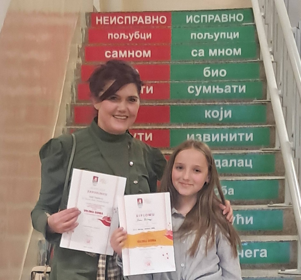 Amina Bećiragić osvojila prvo mjesto na takmičenju „Vilina gora“