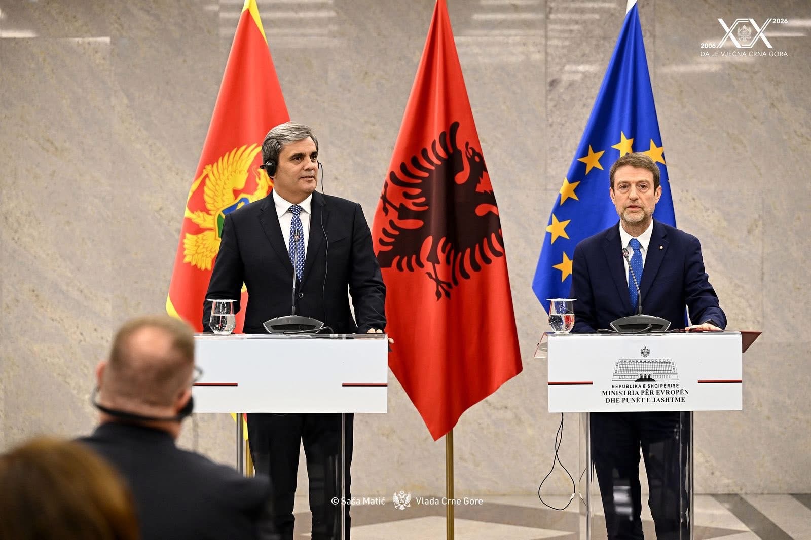 IBRAHIMOVIĆ: Crna Gora i Albanija potvrđuju snažno savezništvo i evropsko partnerstvo