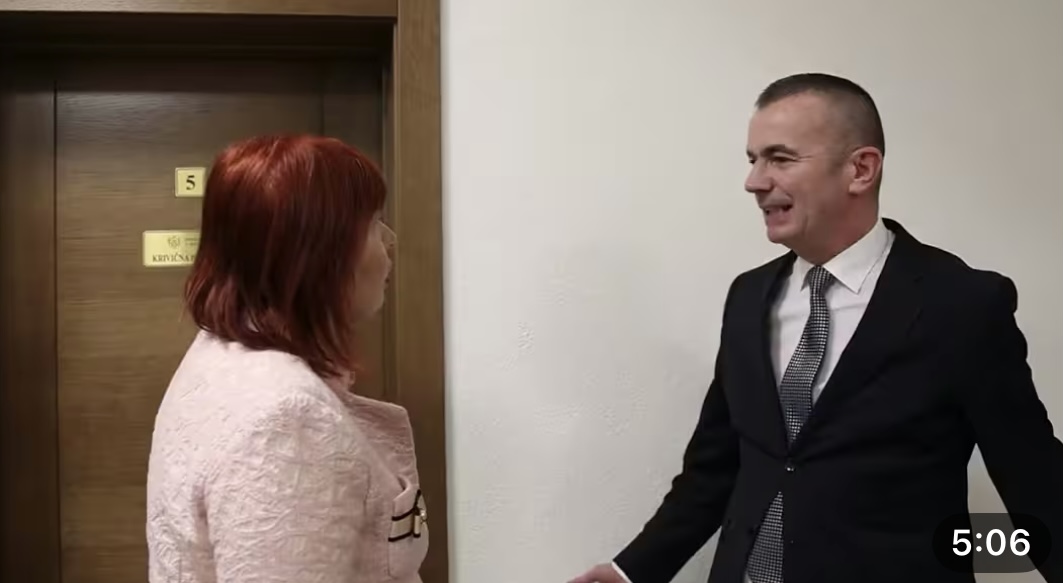 Predsjednica Vrhovnog suda Valentina Pavličić posjetila Osnovni sud u Rožajama
