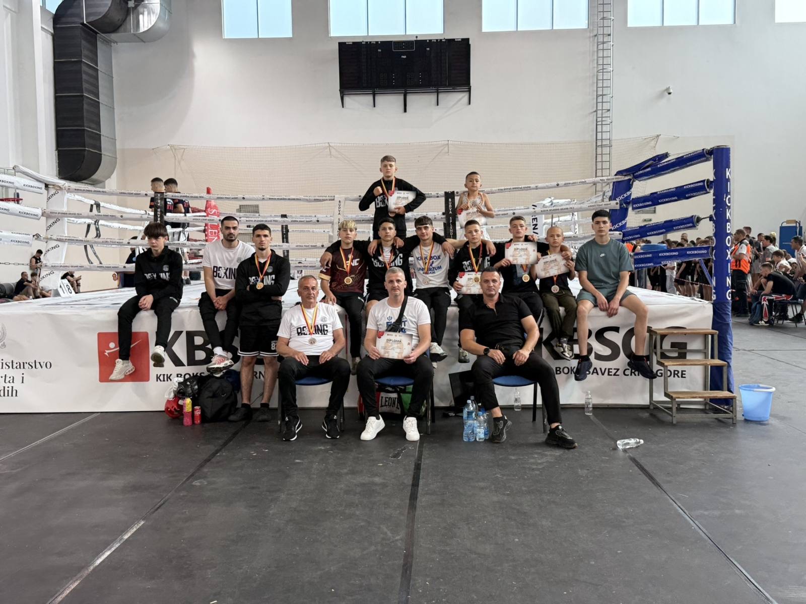 Kik-boks: Univerzum osvojio 11 medalja na Prvenstvu Crne Gore