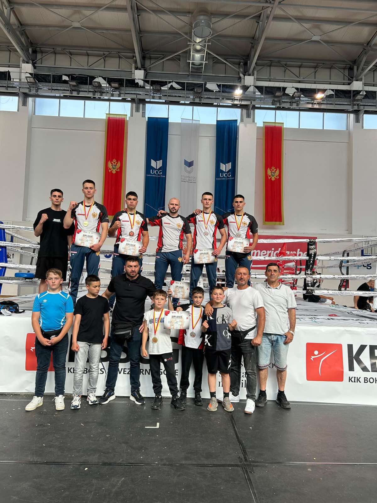 Kick-boks klub Warriors osvojio sedam medalja na Državnom prvenstvu
