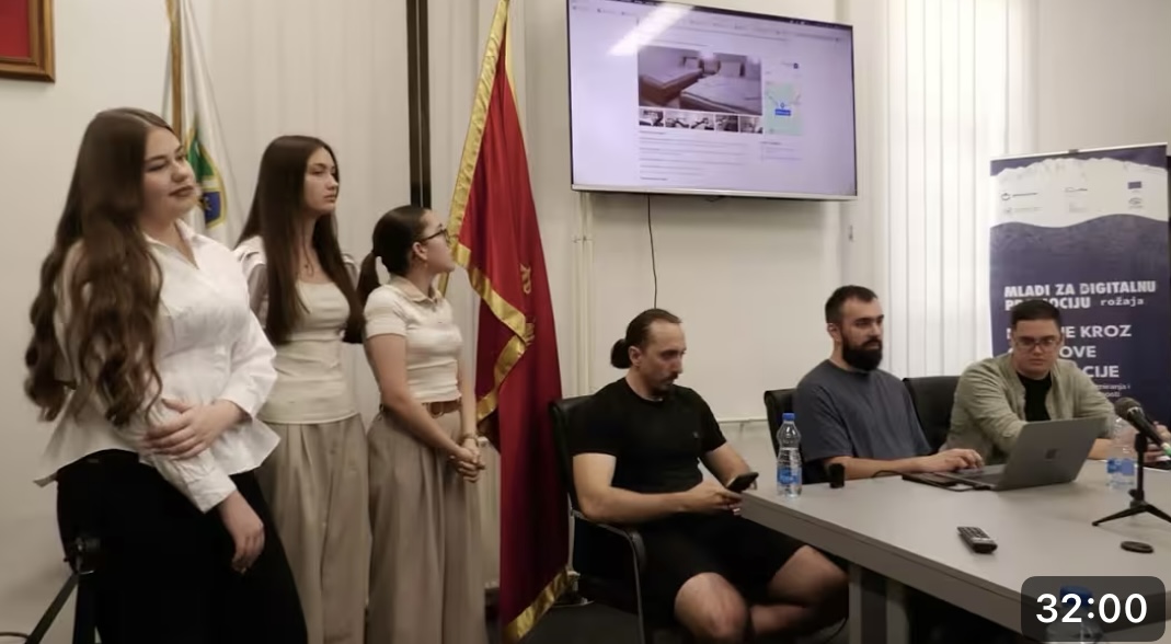 Završen projekat „Mladi za digitalnu promociju“ Rožaja