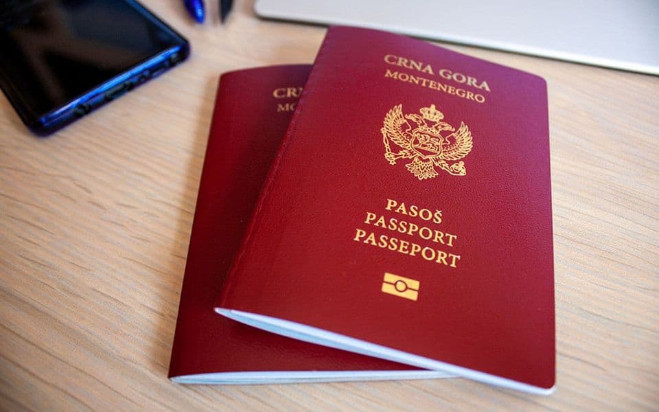 Crnogorski pasoš na 35. na svijetu