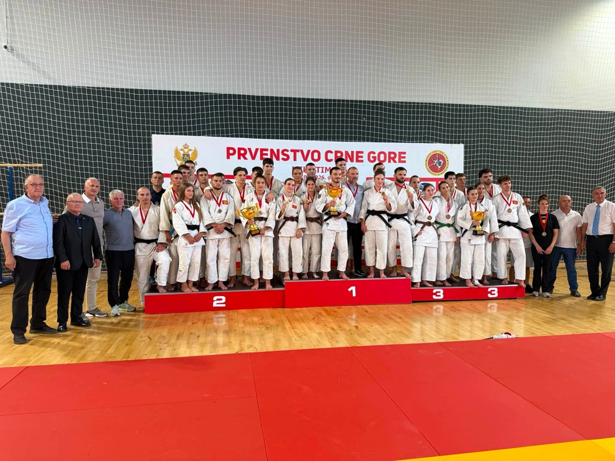 Džudo klub Ibar šampion Crne Gore – istorijski uspjeh za rožajski sport